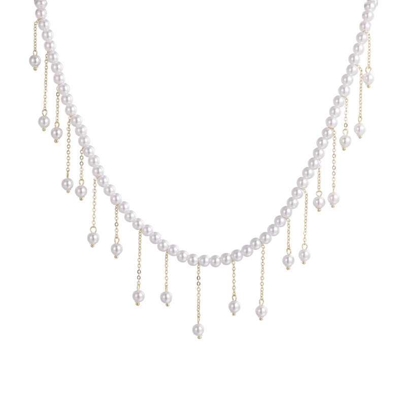 2023珍珠流苏项链
