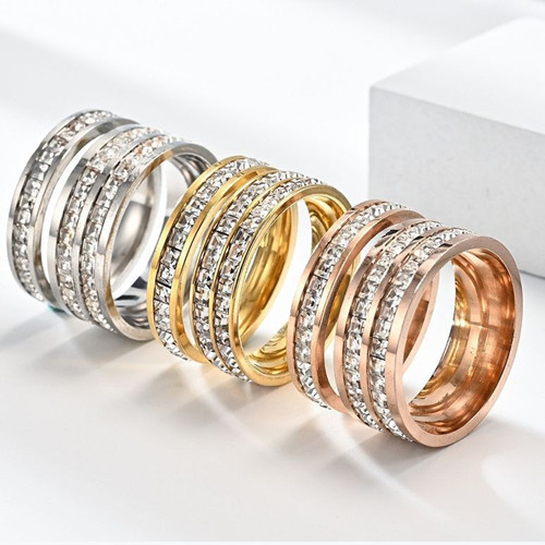 为什么不锈钢饰品要选取粘钻工艺