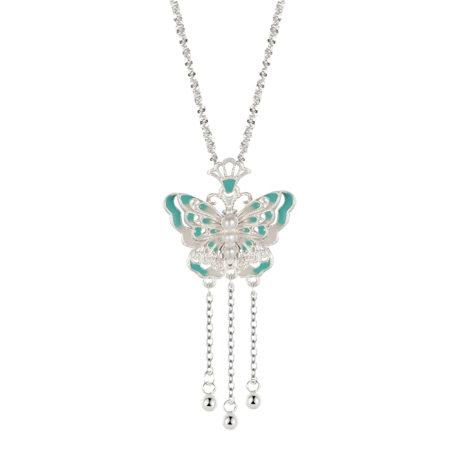 轻奢时尚蝴蝶项链