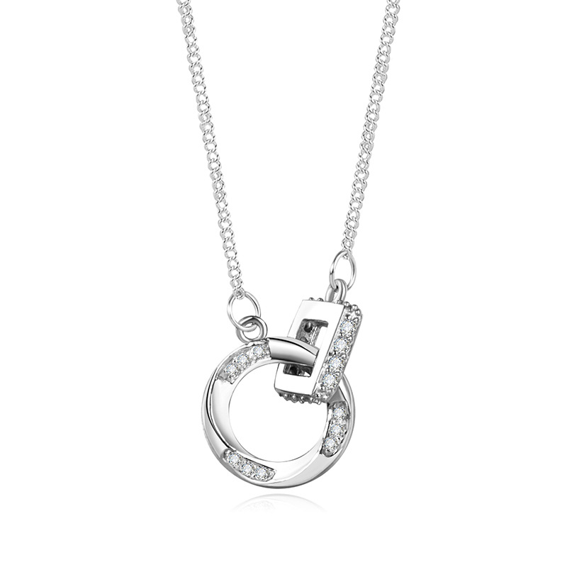 幼多轻奢环扣项链