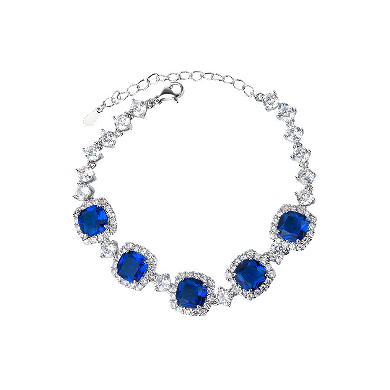 轻奢满钻彩锆手链