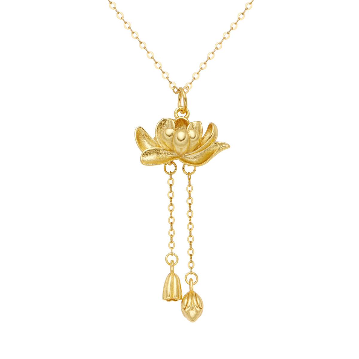   S925银莲蓬流苏耳饰     