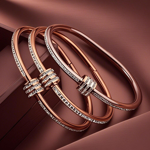 不锈钢饰品能够镶钻